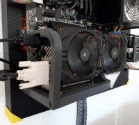 vertical gpu mount 3d print